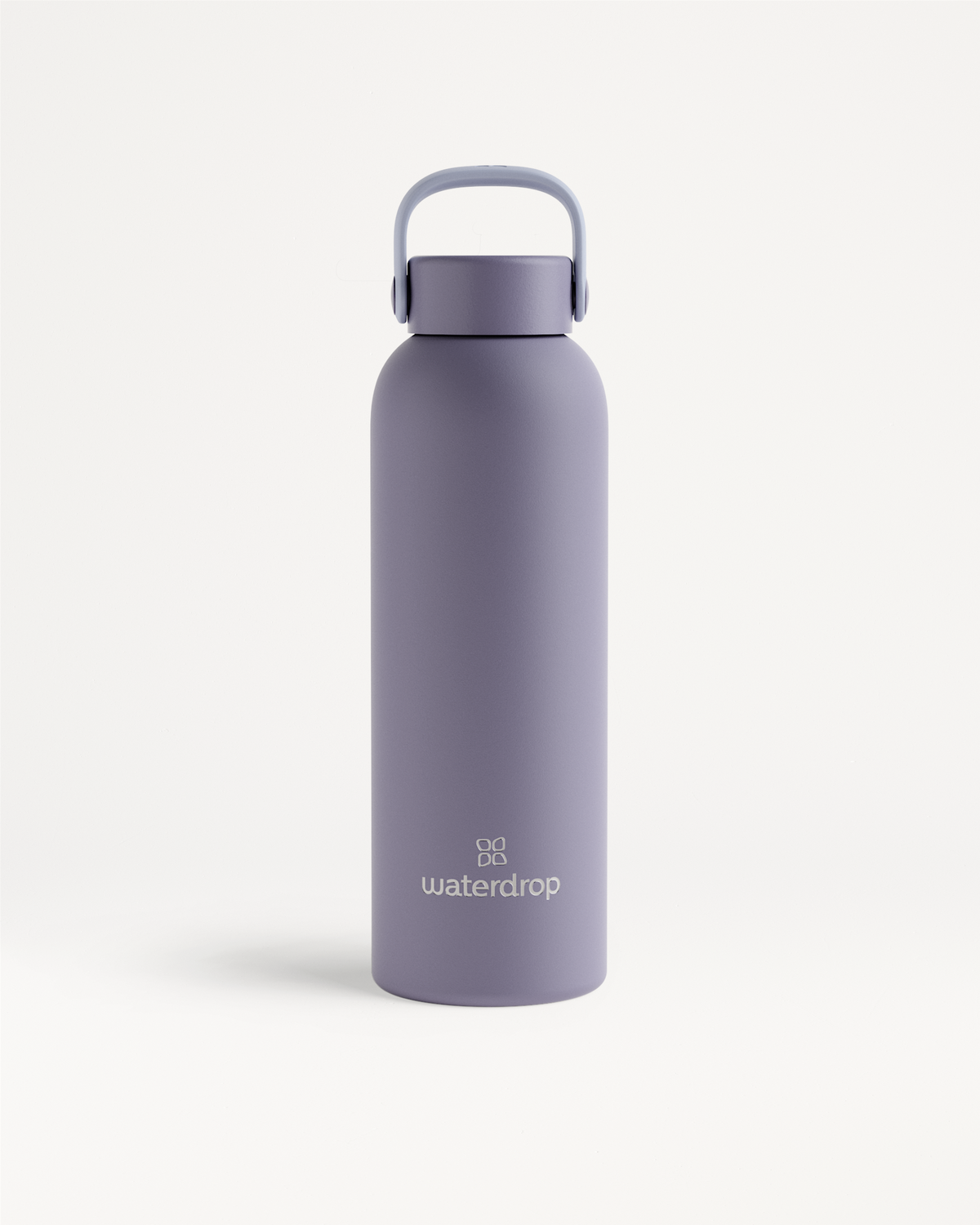 Thermo Steel Bottle · Carry Cap, matte stainless steel, 600ml.