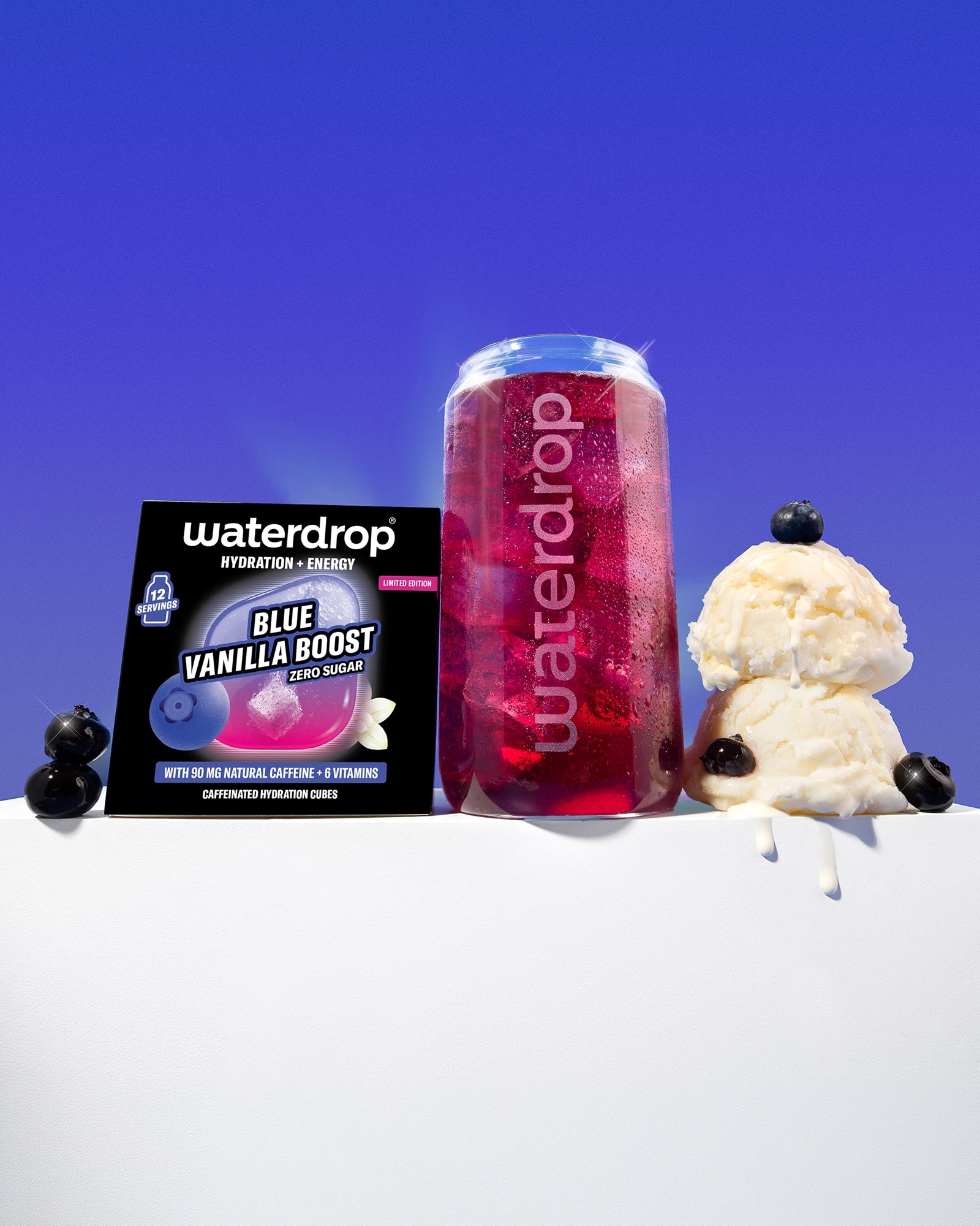 BLUE VANILLA BOOST Dupla doza