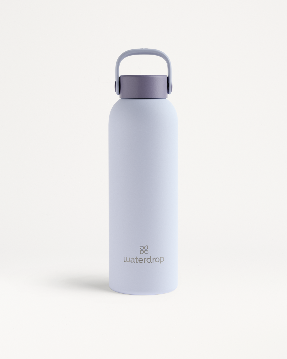 Thermo Steel Bottle · Carry Cap, 600ml, waterdrop® brand.